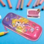 3D Zipper Compass Box, Pencil Box (1 Pc) - Image 2