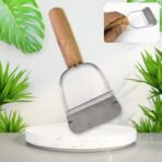 Wooden Handle Metal Vegetable Cutter, Peeler, Slicer - Image 2
