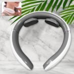 2 Heads Smart Electric Neck and Back Pulse Massager (1 Pc Mix Design) - Image 2