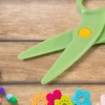 Child-Safe Plastic Safety Scissors for Toddlers & Preschoolers ?Kids Crafting - Image 2