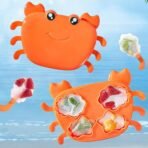 Crab-Shaped Silicone Ice Cream Popsicle Mold Fun, Child-Friendly Ice Box for Homemade Treats for Making Popsicles, Ice Cream, and Frozen Delights (1 PC) - Image 2