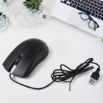 Computer Laptop Wired Optical Mouse, X2 (1 Pc) - Image 2