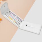 7-Piece Stainless Steel Earwax Removal Kit with Spiral and Spring Design - Image 2