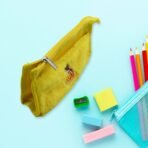 Double Pocket Zipper Pouch Large Capacity, Reusable, Washable Stationery  Travel Case for Boys  Girls (2 Pocket) - Image 3