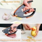 Multifunctional Garlic Press, Garlic Mincing Crushing Tool (1 Pc) - Image 3