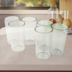 Clear Plastic Tumbler / Glass Set ? 6-Piece Unbreakable - Image 2