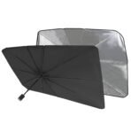 Foldable Car Windshield Sunshade for Heat & UV Protection ?Compact Sun Blocker for Front Windshield (1 Pc)