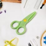 Child-Safe Plastic Safety Scissors for Toddlers & Preschoolers ?Kids Crafting - Image 3