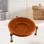 MULTIPURPOSE MATKA STAND PLANT POT WATER POT STAND PLASTIC FOR HOME KITCHEN (1PC) - Image 3