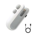 Mini Bag Sealer, in Seal Cutter Heat Sealers, TYPE-C USB Charging Portable Bag Reseller, Handle Food Sealer, Sealing Machine for Food Storage Plastic Bags Snacks Keep Food Fresh