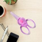 Single Child-Safe Plastic Scissor ?Safety Crafting Tool for Kids (Random Color) - Image 3