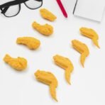 Chicken Wings & Legs Eraser Set (8 Pcs) ?Fun Novelty Pencil Rubber for Students & School Gifts