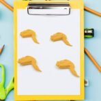Chicken Wings & Legs Eraser Set (8 Pcs) ?Fun Novelty Pencil Rubber for Students & School Gifts - Image 2