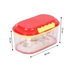 Vegetable and Fruit Twin Chopper Plastic Non Cutter Mixer Quick Cutter Quick Handy Chopper for Fruits Vegetables - Image 4