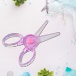 Single Child-Safe Plastic Scissor ?Safety Crafting Tool for Kids (Random Color) - Image 4