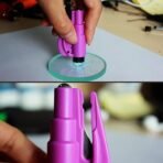 2 in Emergency Safety Cutter with Key Chain, Small Portable Handy Emergency Safely Glass Breaking Seat Belt Cutting Keychain Tool - Image 5