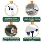 Kitchen Cleaner Spray Oil Grease Stain Remover, Non-Flammable Non-Toxic Magic Degreaser for Stove, Chimney, and Gas Stove Cleaning - Image 5