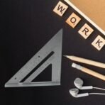 Aluminum Alloy Rafter Square (7-Inch) ? Double Side Scale Triangle Measurement Tool - Image 2