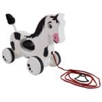 Dog Pull Along Toddler Toy with Attractive Design (1 Pc)
