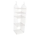 MULTIPURPOSE 5 LAYER FOLDING CLOTHES STORAGE RACKS||CLOSET FOR STUDENTS WARDROBE SHELVES SOCKS, SCARF, T-SHIRT, ETC||HANGING ORGANIZER STORAGE HOLDERS & RACKS
