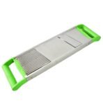 Stainless Steel 2-in-1 Vegetable Slicer ?Dual s for Slicing & Julienne Cutting, Durable and Easy to Use