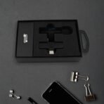 Intelligent Noise Cancelling Live Streaming Clip on Microphone for Type-C for iPhone with Charging Mini Wireless Lapel Collar Microphone - Image 4