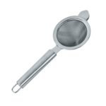 Conical Tea Strainer with Pipe Handle Stainless Steel Fine Mesh for Smooth Tea Brewing