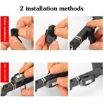 Mini LED Strobe Lights, Waterproof Lights, Lightweight RGB LED Lights Drone Strobe Lights Veicle Anti-Collision Strobe Light Bike Motocycle Lights USB Recharge Multi-colors - Image 5