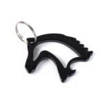 Metal Face Shaped Keychain ? Stylish & Unique Accessory for Horse Lovers (1 Pc)