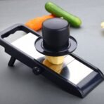 Premium Multipurpose Potato / Onion Slicer and Grater, Potato Slicer for Chips, Vegetable Slicer Machine, Chips Cutter, Potato Slicer for Chips, Onion Slicer (Adjustable Slicer) - Image 4