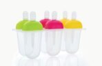 Plastic Ice Cream Candy Kulfi Maker Popsicle Mould Set pcs - Image 2