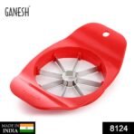 Plastic & Stainless Steel Apple cutter (colors may vary) - Image 2