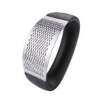 Stainless Steel Garlic Press and Crusher Effortlessly Mince Garlic in Seconds, Quick, and Easy to Use for Convenient Kitchen Prep Single Pack