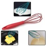 Comfortable Plastic Manual Whisk Safe Design for Effortless Mixing, Blending, and Whisking, for Everyday Cooking and Baking Single Pack - Image 3