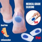 Gel Heel cups Silicon Heel Pad for Heel Ankle Pain - Image 4