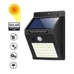 Bright Waterproof Solar Wireless Security Motion Sensor LED Night Light for Home Outdoor/Garden Wall 20 LED Lights - Image 4