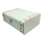 Jewelry Box Organizer for Women ?Luxury  Storage Box , Lockable Display Case for Rings, Necklaces, Watches & Accessories Availabel in Black, Red,Pink,Golde ,White (White)