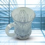 Flashing Cup LED Water Sensor Light up Cup with Handle for Home Kitchen Fun Luminous Water Cup, Party Birthday Nightclub Christmas Disco Entertainment Cup (2 Pcs Set) - Image 3