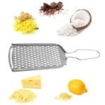 Stainless Steel Grater  Nutmeg, Cheese, and Citrus Zest Zester Grater for Efficient Grating and Zesting in the Kitchen - Image 3