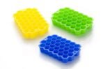 Flexible Silicone Honeycomb Ice Cube Mould Tray 37 Cavity Multicolor Ice Tray for Whiskey, Cocktails, and Beverages - Image 3