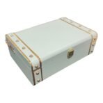 Jewelry Box Organizer for Women ?Luxury  Storage Box , Lockable Display Case for Rings, Necklaces, Watches & Accessories Availabel in Black, Red,Pink,Golde ,White (White) - Image 3