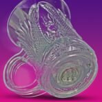 Flashing Cup LED Water Sensor Light up Cup with Handle for Home Kitchen Fun Luminous Water Cup, Party Birthday Nightclub Christmas Disco Entertainment Cup (2 Pcs Set) - Image 2