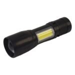 LED USB Rechargeable Mini Flashlight ? Ultra-Bright Zoom & COB Side Lantern, Tactical Emergency Light