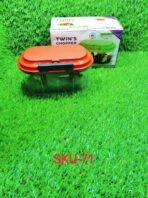 Vegetable and Fruit Twin Chopper Plastic Non Cutter Mixer Quick Cutter Quick Handy Chopper for Fruits Vegetables - Image 5