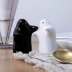 Salt and Pepper Seasoning and Spice Shakers Cute Plastic (2 Pcs Set) - Image 2