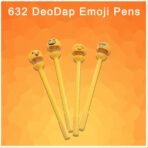 Cute Smiley Face Novelty Ballpoint Pen | Fun Spring Top Wobbly Pen | Black Ink Gag Gift & Office Desk Decor | Refillable Pen for Kids & Adults - Image 5