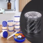 Dry Fruit Container Airtight Storage Container for Home Kitchen Use, 750 ML Capacity for Fresh Dry Fruits Snacks - Image 3