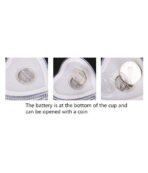 Heart-Shaped LED Glass Cup with Blinking Lights ? for Parties & Special Occasions - Image 2