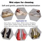 Shoe Cleaning Wet Wipes (80 Pack) - Travel Friendly! - Image 5