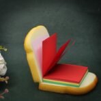 Sandwich Shaped Sticky Notes & Memo Pad | Unique Mini Fun Notes (Multicolor) | Creative Novelty Stationery Gift for Office & School - Image 2